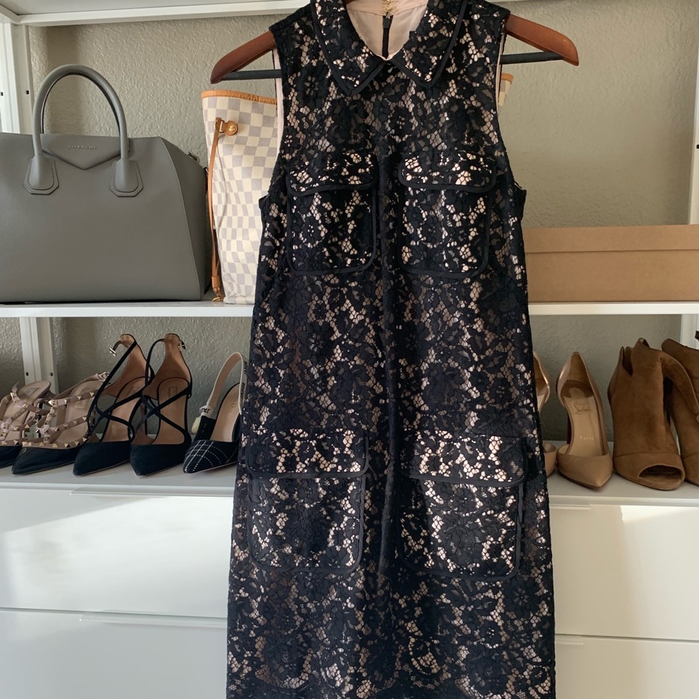 J.Crew lace shift dress